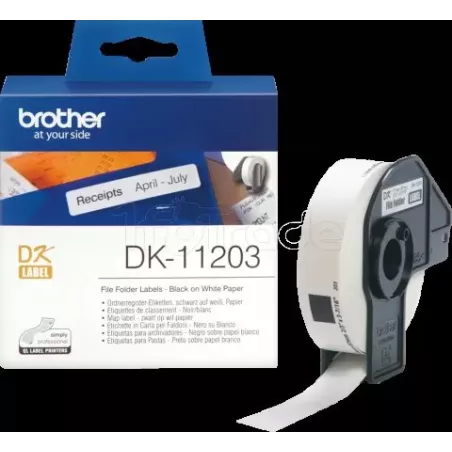 Rouleau de 400 étiquettes adhésivesBrotherDK-11203… | MonPC.Store