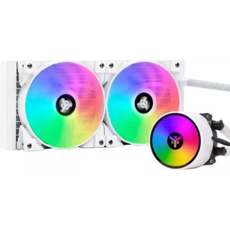 Kit Watercooling AIOiTekEvoliq RGB - 240mm (Blanc) | MonPC.Store