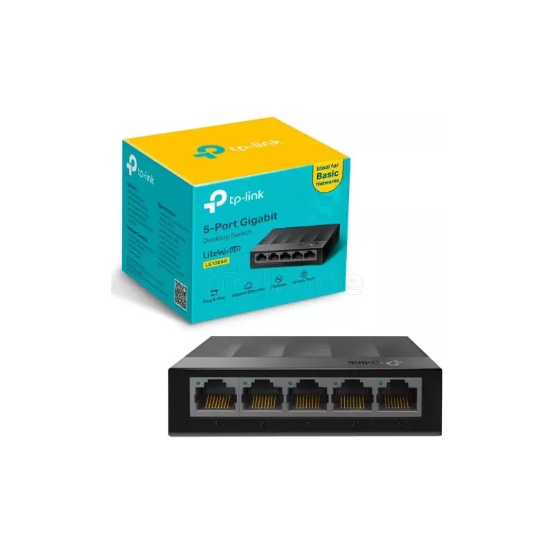 Switch réseau ethernet GigabitTP-LinkLiteWaveLS1005G… | MonPC.Store