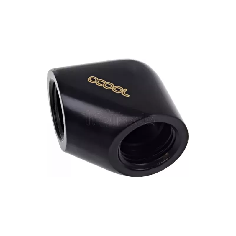 Raccord coudé pour G1/4AlphacoolEiszapfen(Noir) | MonPC.Store