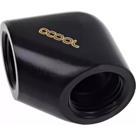 Raccord coudé pour G1/4AlphacoolEiszapfen(Noir) | MonPC.Store
