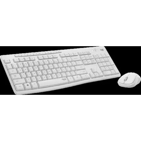 Pack 2en1 (Clavier/Souris) sans filLogitechMK295(Blanc) | MonPC.Store