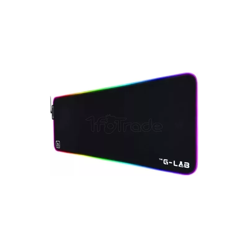 Tapis de SourisThe G-LabRubidium RGB - Taille XXL (Noir) | MonPC.Store