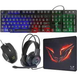 Pack Gamer 4en1 (Clavier/Souris/Casque/Tapis)… | MonPC.Store