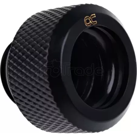 Raccord pour Tube Ø13mm - G1/4AlphacoolEiszapfen(Noir) | MonPC.Store