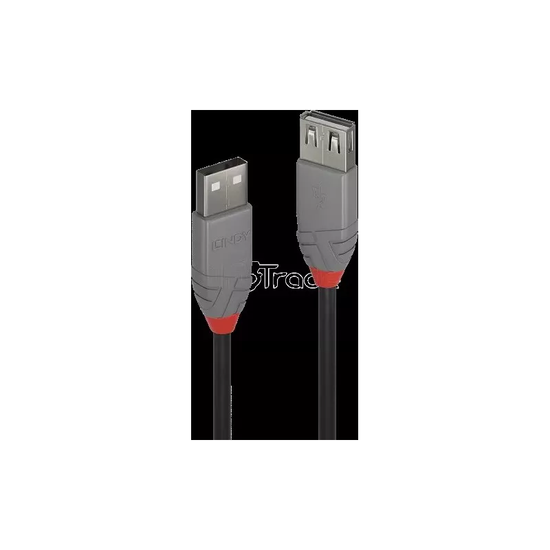Cable USB 2.0Lindy3m M/F (rallonge) | MonPC.Store