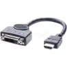 Câble adaptateurLindyHDMI vers DVI-I M/F20cm (Noir) | MonPC.Store