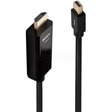 Câble Mini DisplayPort 1.2Lindyvers HDMI 1.4 M/M 2m… | MonPC.Store