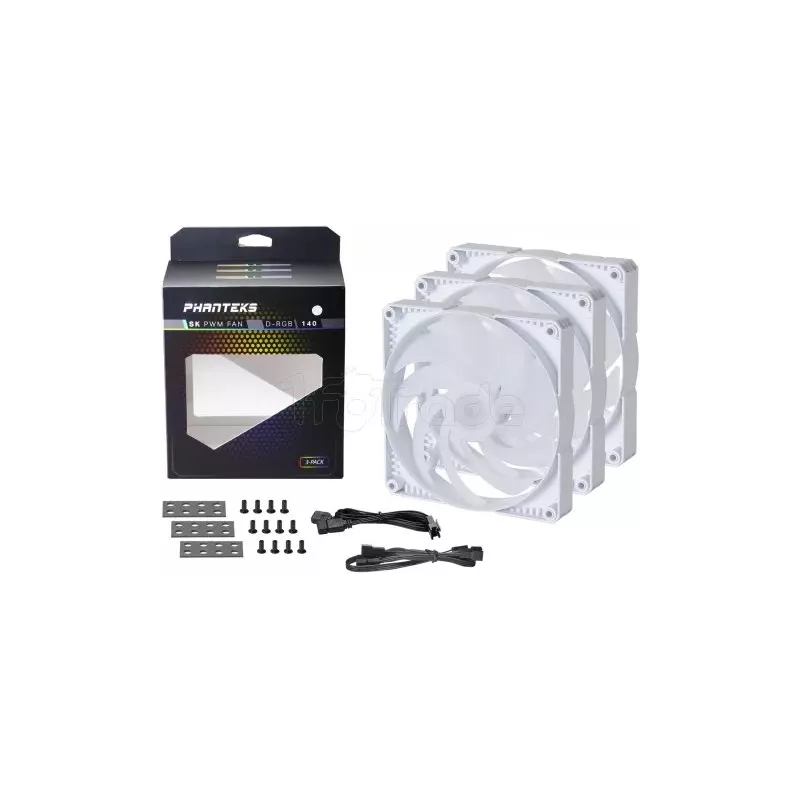 Lot de 3 Ventilateurs de boitierPhanteksPH-F140 SK RGB… | MonPC.Store