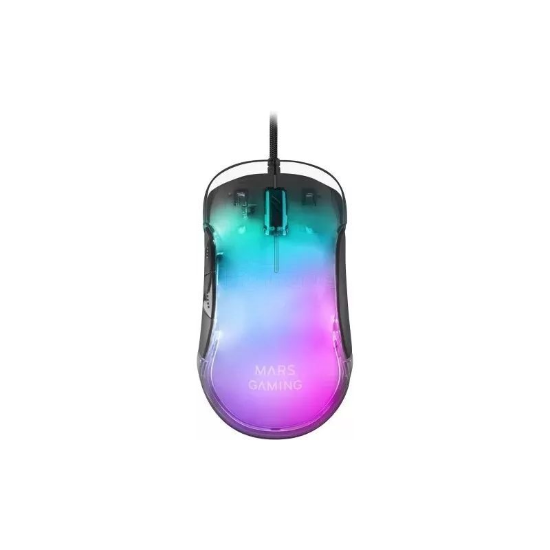 Souris filaire GamerMars GamingMMGlowRGB (Noir) | MonPC.Store