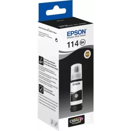 Cartouche d'encreEpsonEcoTank 114 70ml (Noir) | MonPC.Store
