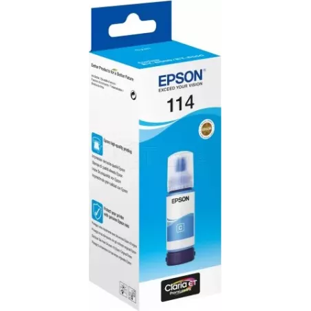 Cartouche d'encreEpsonEcoTank 114 70ml (Cyan) | MonPC.Store