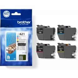 Pack 4 cartouches d'encreBrotherLC-421(Noir + Couleurs) | MonPC.Store