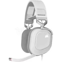 Casque Gamer filaireCorsairHS80RGB (Blanc) | MonPC.Store