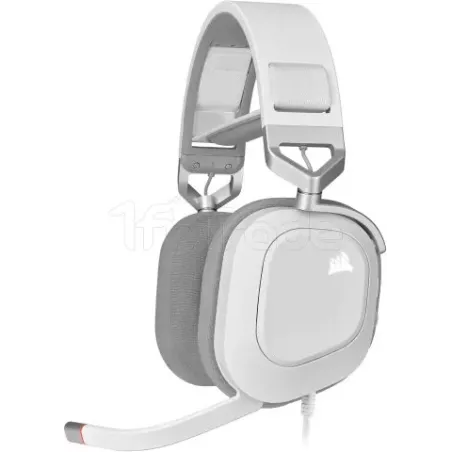 Casque Gamer filaireCorsairHS80RGB (Blanc) | MonPC.Store