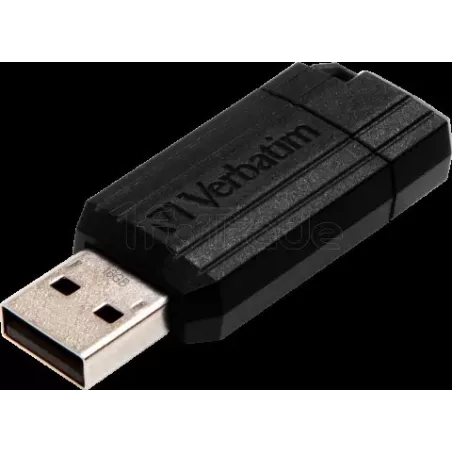 Clé USB 2.0VerbatimPinStripe- 16Go (Noir) | MonPC.Store