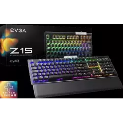 Clavier Gamer mécanique (Kailh Silver)EVGAZ15RGB (Noir) | MonPC.Store