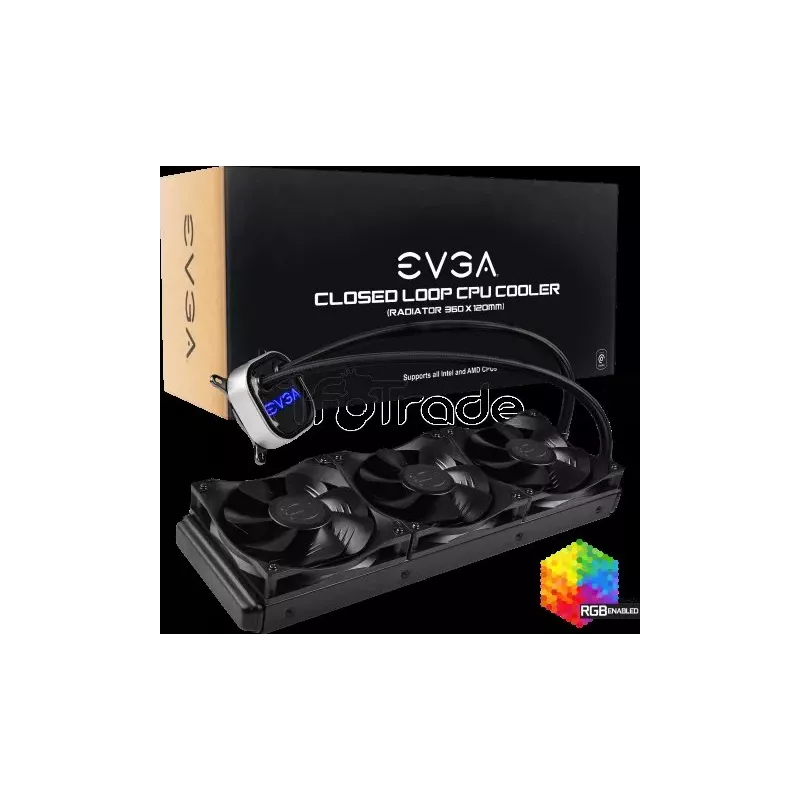 Kit Watercooling AIOEVGACLCRGB - 360mm (Noir) | MonPC.Store