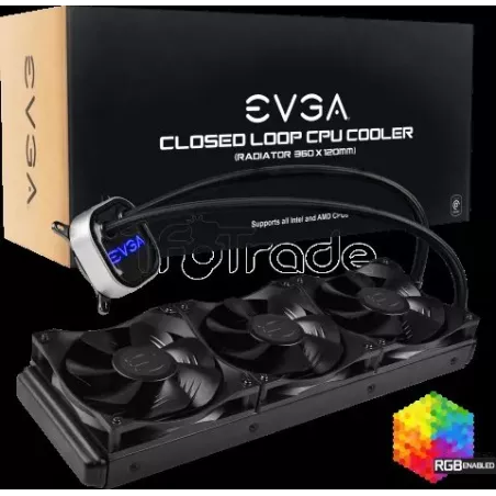 Kit Watercooling AIOEVGACLCRGB - 360mm (Noir) | MonPC.Store