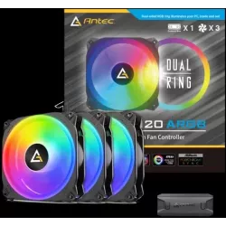 Lot de 3 Ventilateurs de boitierAntecPrizm X 120 3+C… | MonPC.Store