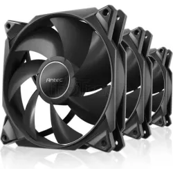 Lot de 3 Ventilateurs de boitierAntecStorm- 12cm (Noir) | MonPC.Store