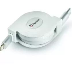 Câble rétractableTiemmeTwister USB type C - Lightning… | MonPC.Store