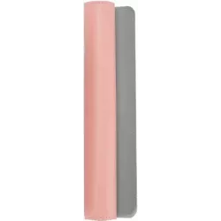 Tapis de sourisWeréversible - Taille XXL (Rose/Gris) | MonPC.Store