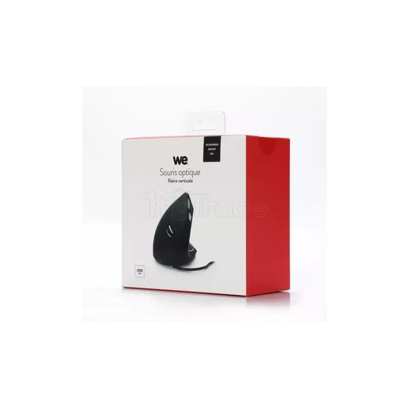 Souris verticaleWepour droitier (Noir) | MonPC.Store