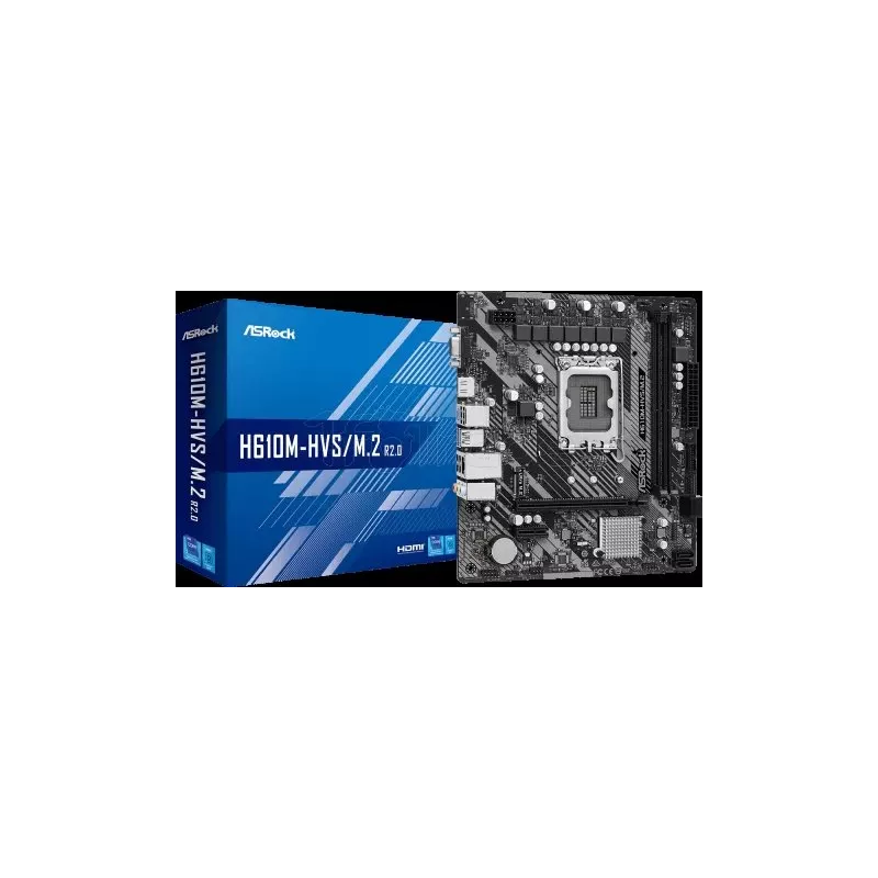 Carte MèreASRockH610M-HVS/M.2 R2.0 (Intel LGA 1700)… | MonPC.Store