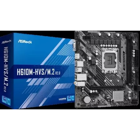 Carte MèreASRockH610M-HVS/M.2 R2.0 (Intel LGA 1700)… | MonPC.Store
