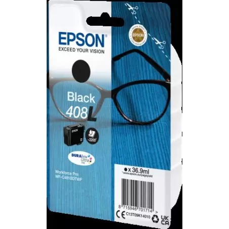 Cartouche d'encreEpsonLunettes 408 XL(Noir) | MonPC.Store