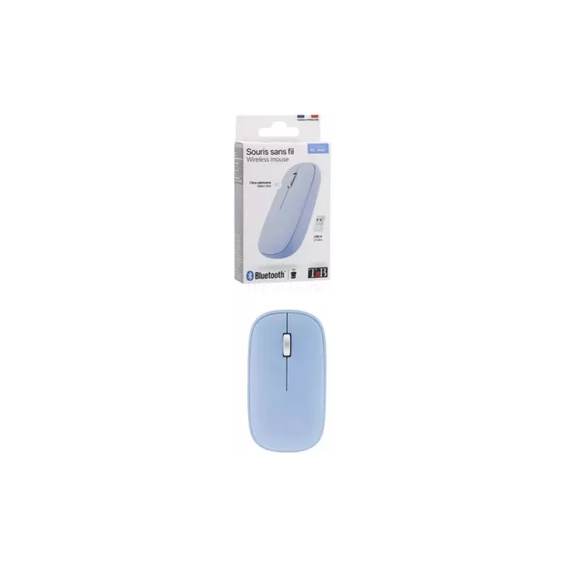 Souris sans fil BluetoothT'nBColor (Bleu) | MonPC.Store
