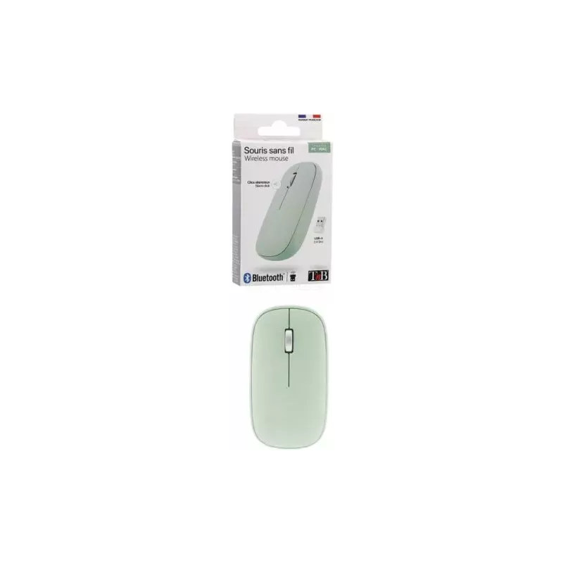 Souris sans fil BluetoothT'nBColor (Vert) | MonPC.Store