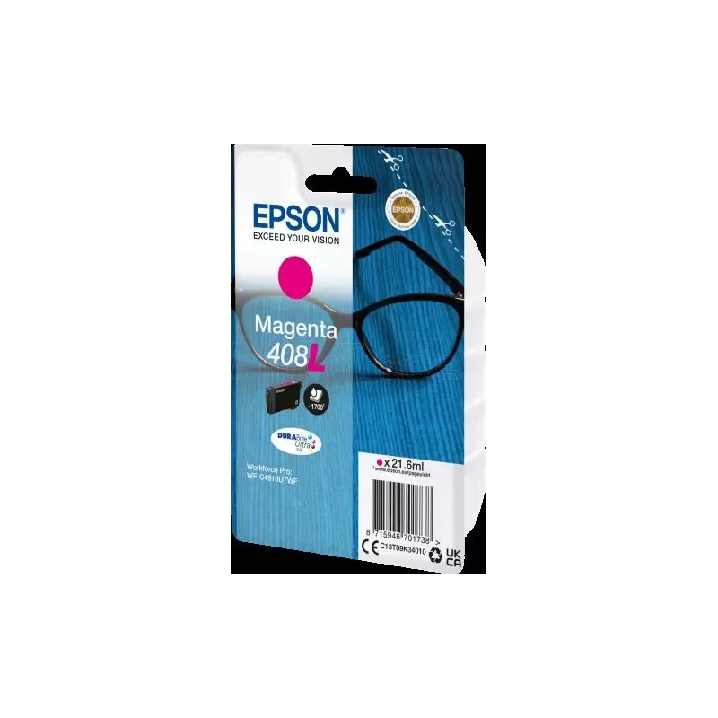 Cartouche d'encreEpsonLunettes 408 XL(Magenta) | MonPC.Store