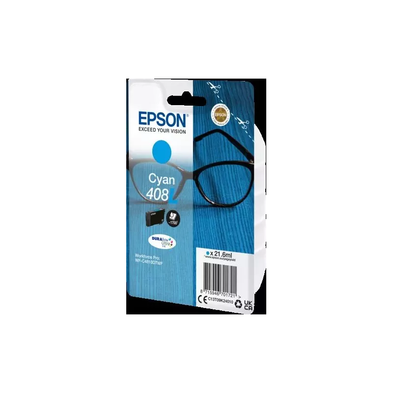 Cartouche d'encreEpsonLunettes 408 XL(Cyan) | MonPC.Store