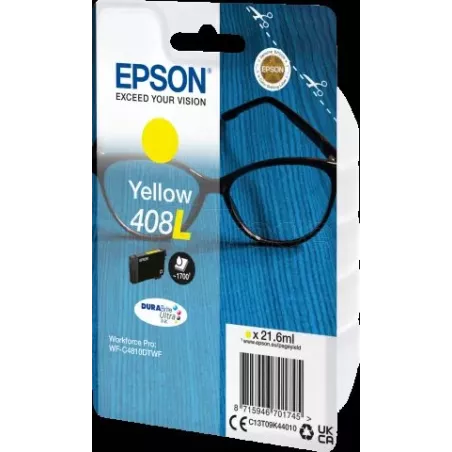 Cartouche d'encreEpsonLunettes 408 XL(Jaune) | MonPC.Store