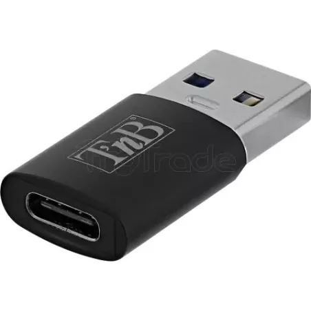AdaptateurT'nBUSB 3.0 Type A vers USB Type C (Noir) | MonPC.Store