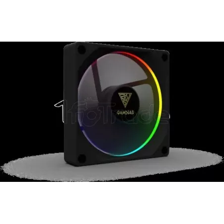 Ventilateur de boitierGamdiasAeolus M3RGB 12cm (Noir) | MonPC.Store