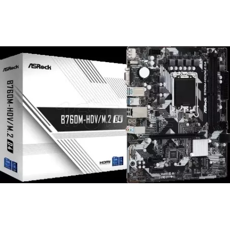 Carte MèreASRockB760M-HDV/M.2DDR4 (Intel LGA 1700)… | MonPC.Store