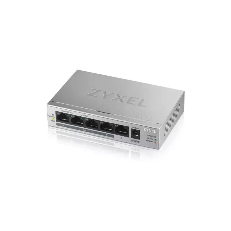 Switch réseau ethernet GigabitZyxelGS1005-HP- 5 ports… | MonPC.Store