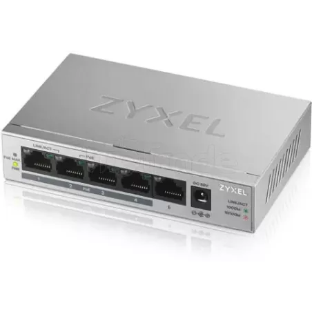 Switch réseau ethernet GigabitZyxelGS1005-HP- 5 ports… | MonPC.Store