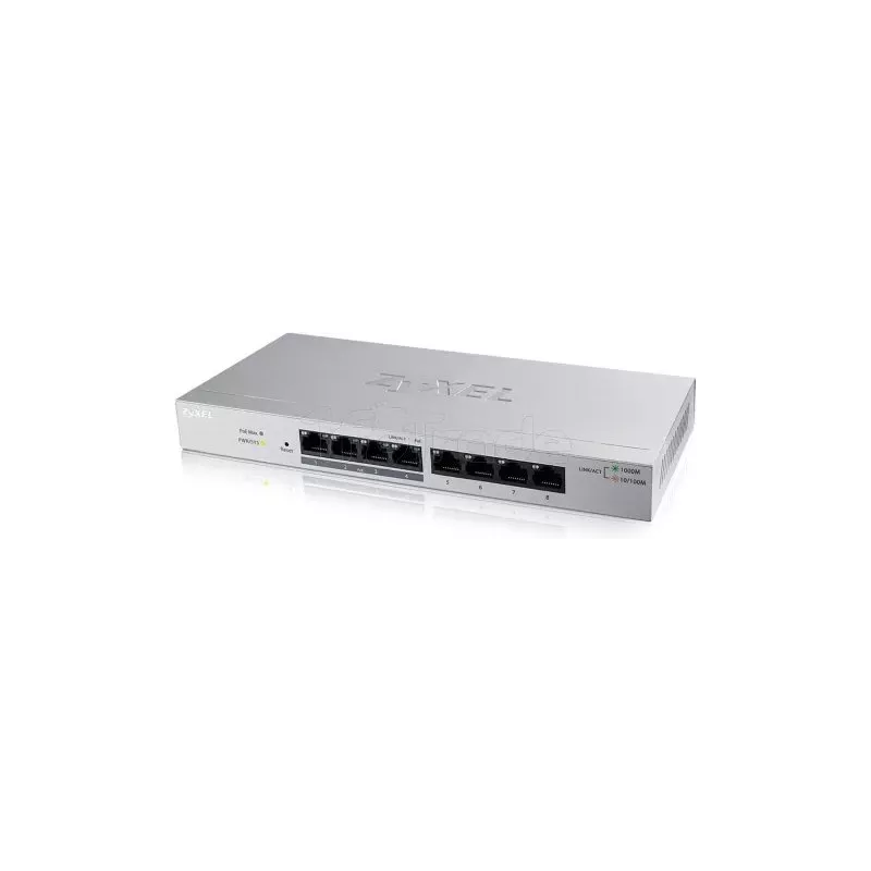 Switch réseau ethernet GigabitZyxelGS1200-HPv2 - 8… | MonPC.Store