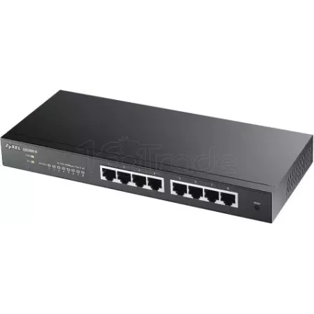Switch réseau ethernet GigabitZyxelGS1900v2 - 8 ports | MonPC.Store