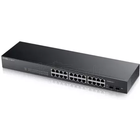 Switch réseau ethernet GigabitZyxelGS1900- 24 ports | MonPC.Store