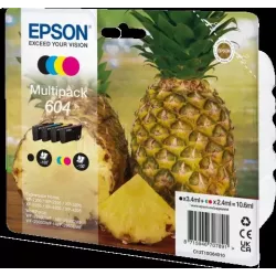 Pack 4 cartouches d'encreEpsonAnanas 604(Noir +… | MonPC.Store