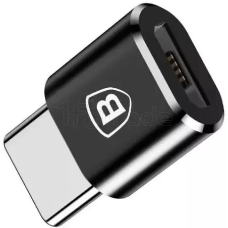 Adaptateur USB 2.0 Type CBaseusvers Micro USB OTG (Noir) | MonPC.Store