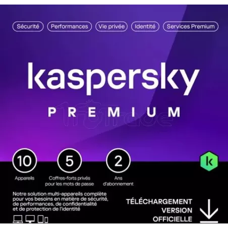 KasperskyPremium - 10 appareils / 2 ans | MonPC.Store