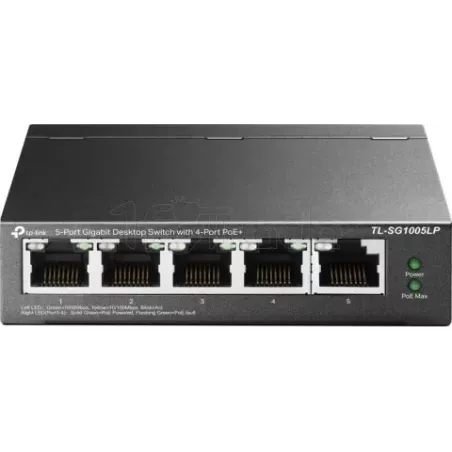 Switch réseau ethernet GigabitTP-LinkTL-SG1005LP - 5… | MonPC.Store