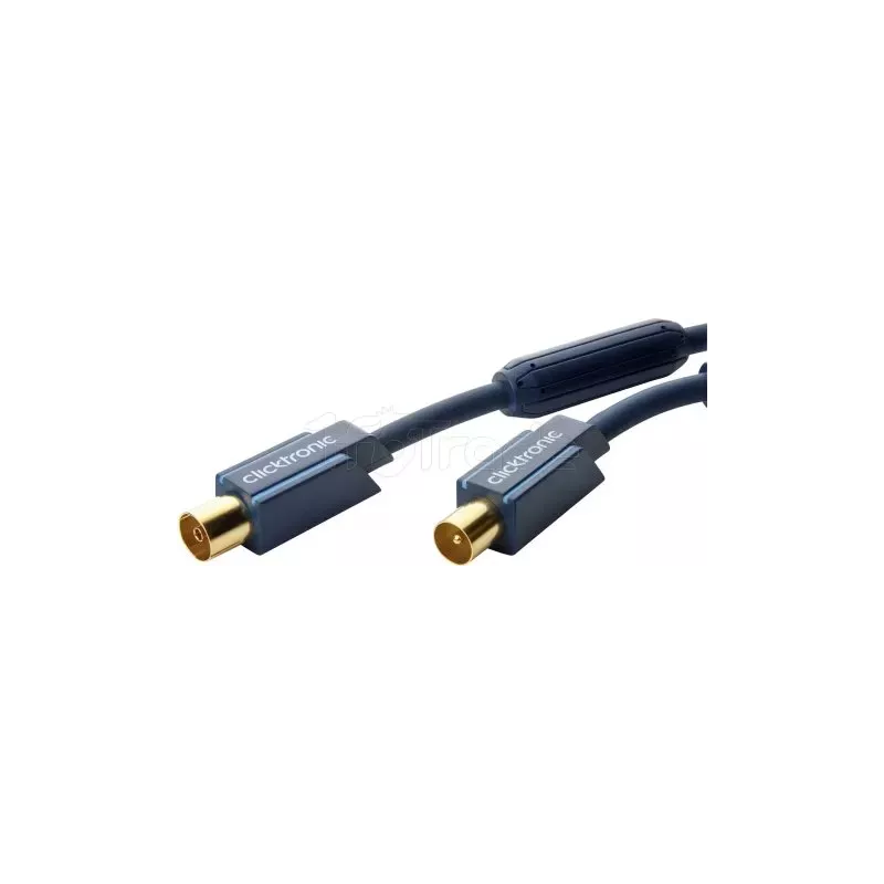 Câble antenne coaxial coudé Coax Mâle (IEC)… | MonPC.Store
