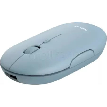 Souris sans filTrustPuck(Bleu) | MonPC.Store